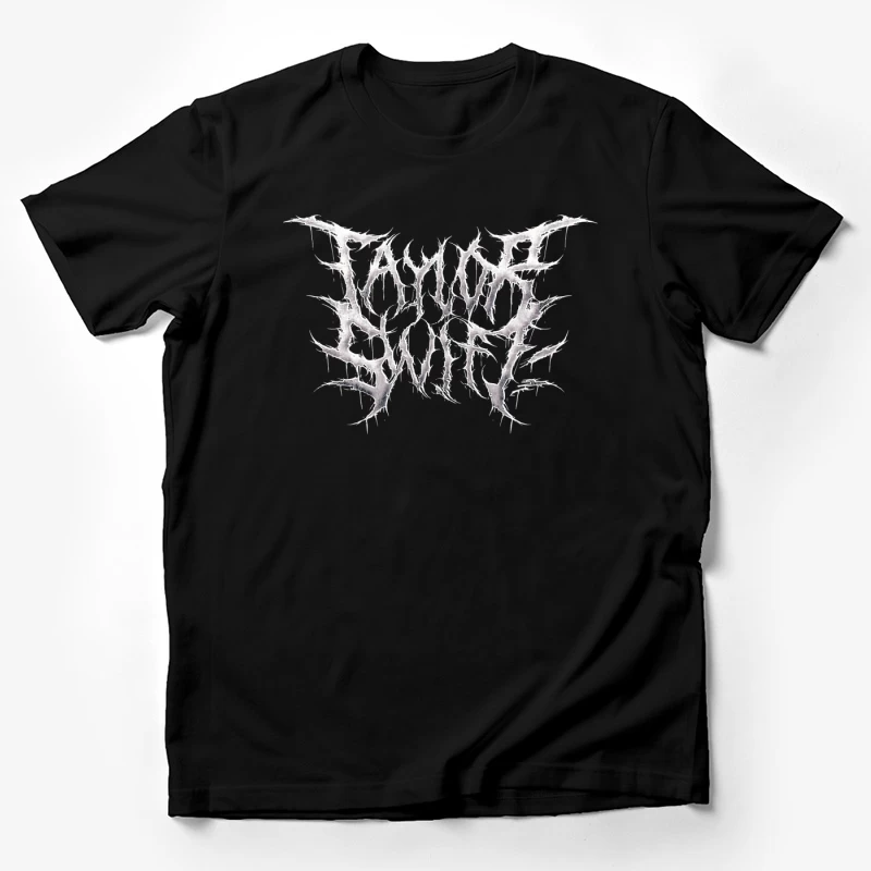 Taylor Swift Metal Logo Male T-Shirt