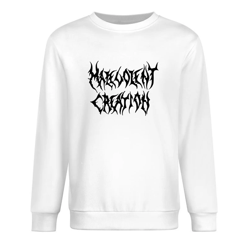 Malevolent Creation Logo Male Pullover Sweatshirt