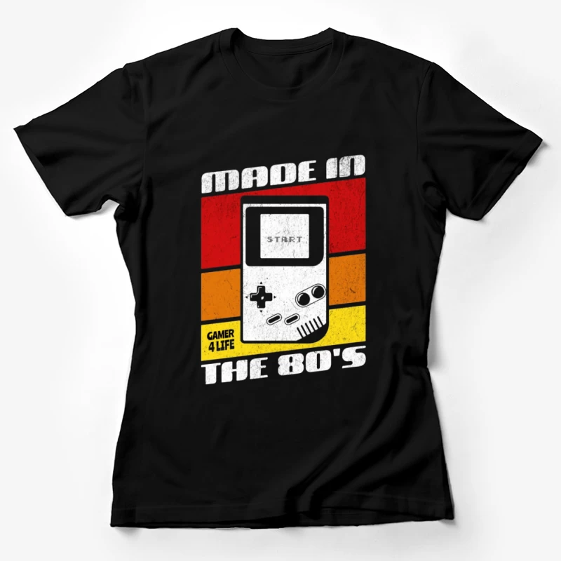 Console de jeu rétro des années 80 Femme T-Shirt