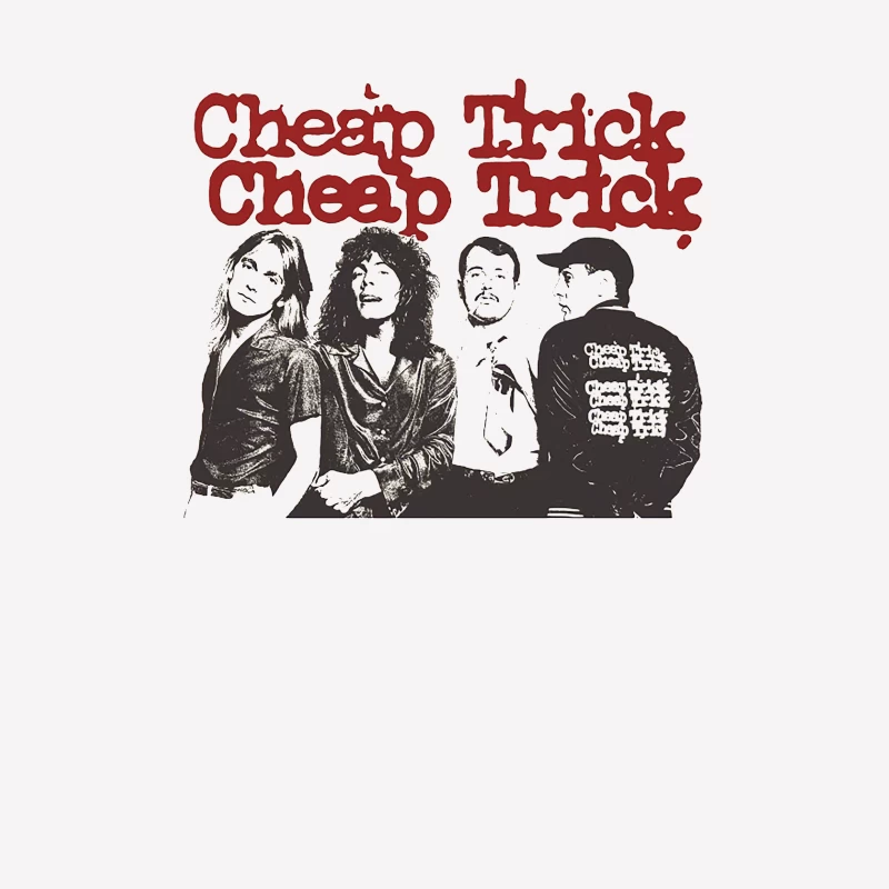 Cheap Trick Retro Male T-Shirt