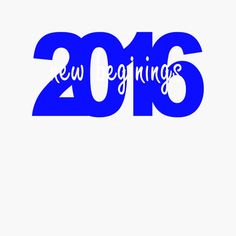 2016 New Beginnings Cotton Tote Bag