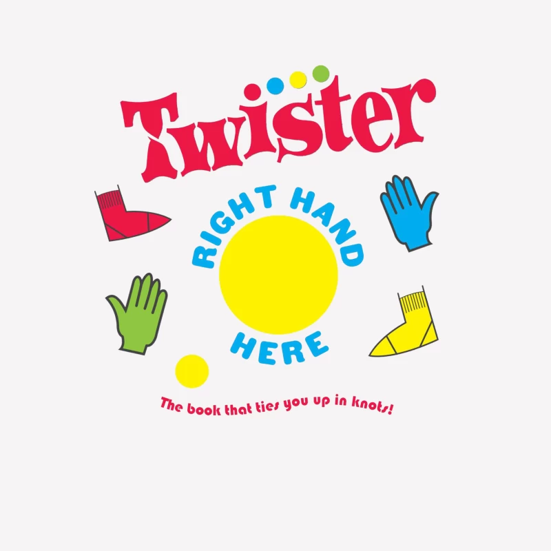 Twister Lets Play Game Male T-Shirt