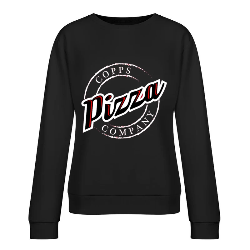 Copps Food Center Pizza Female Pullover Sweatshirt