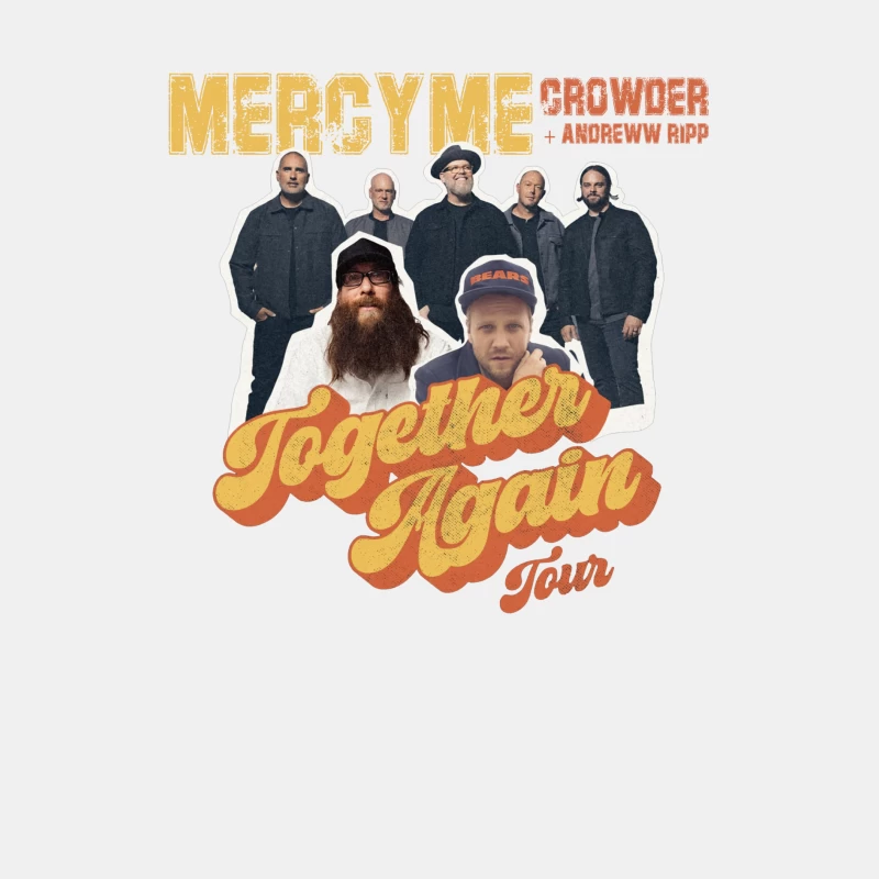 MERCYME TOGETHER AGAIN….. AGAIN TOUR CONCERT 2024 Male Tank Top