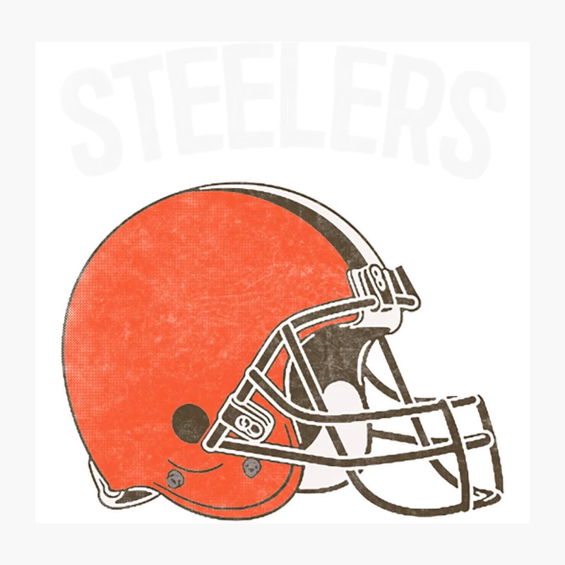 Cleveland BrownsPittsburgh Steelers Meme Mashup Design Throw Pillow
