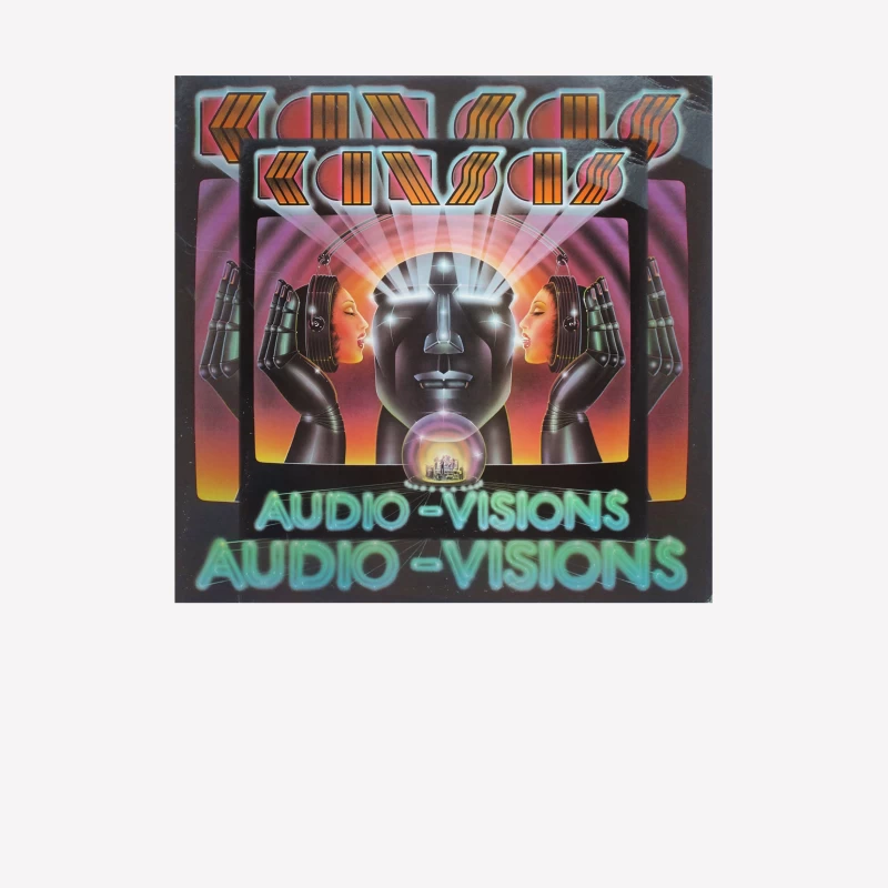 11 AUDIO-VISIONS - KANSAS BAND Male T-Shirt