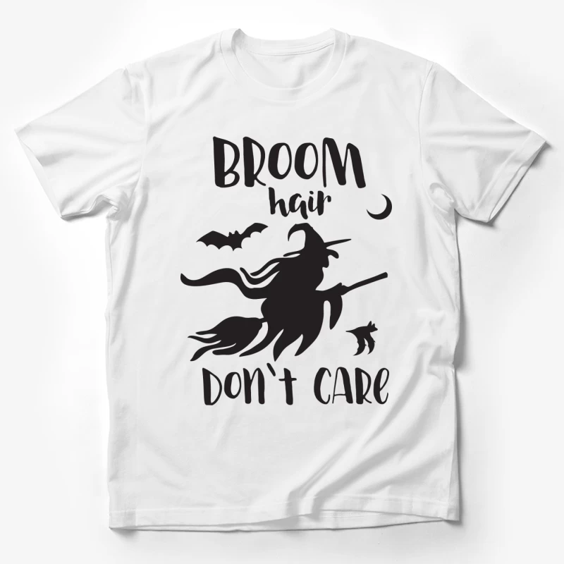 Sorcellerie et style en vol nocturne avec balai Homme T-Shirt