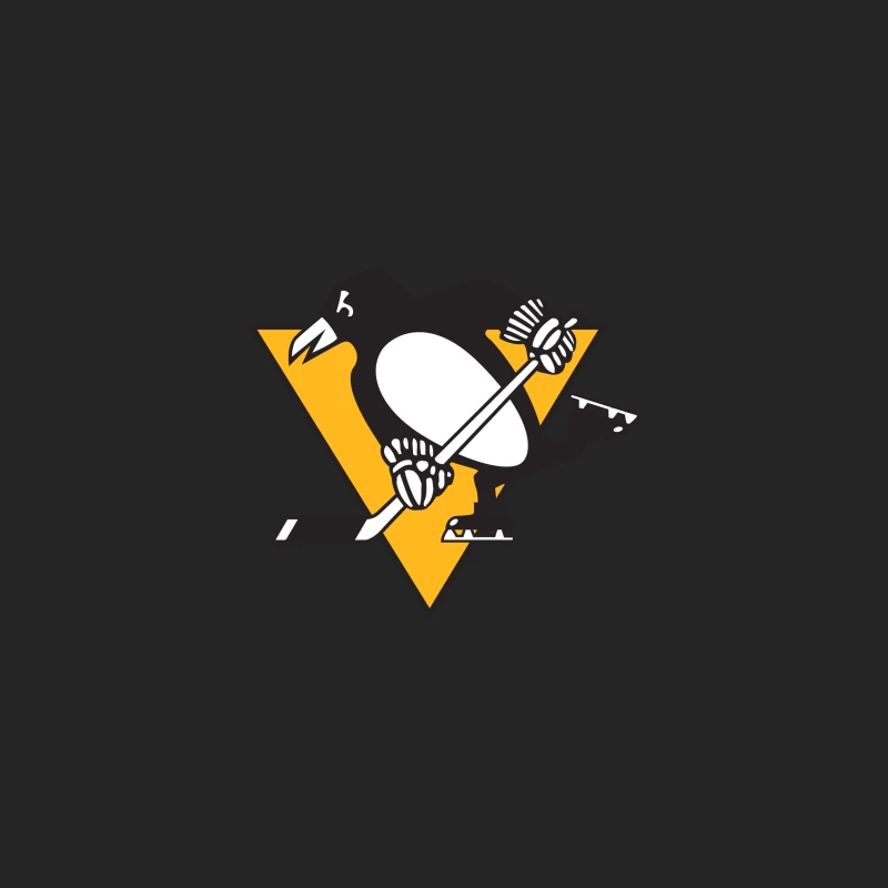 Pittsburgh Penguins NHL Hockey Team Logo Female Pullover Sweatshirt