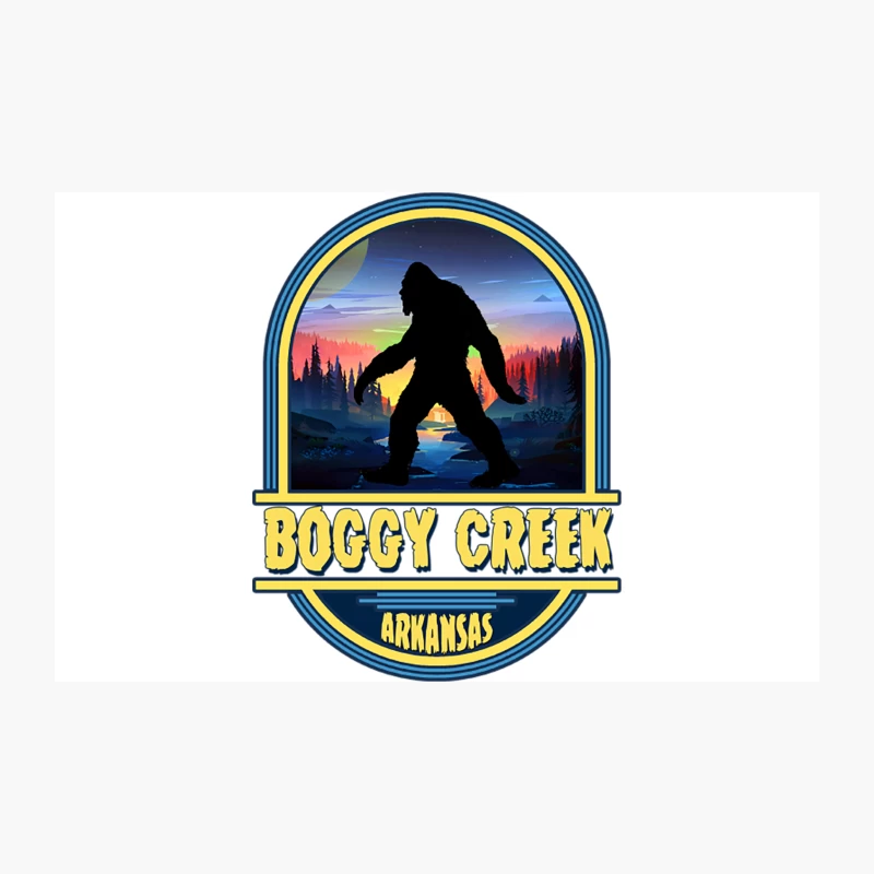 Boggy Creek, Arkansas travel badge Travel Mug
