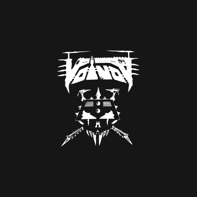 Voivod Skull Thrash Progressive Metal Desk Mat