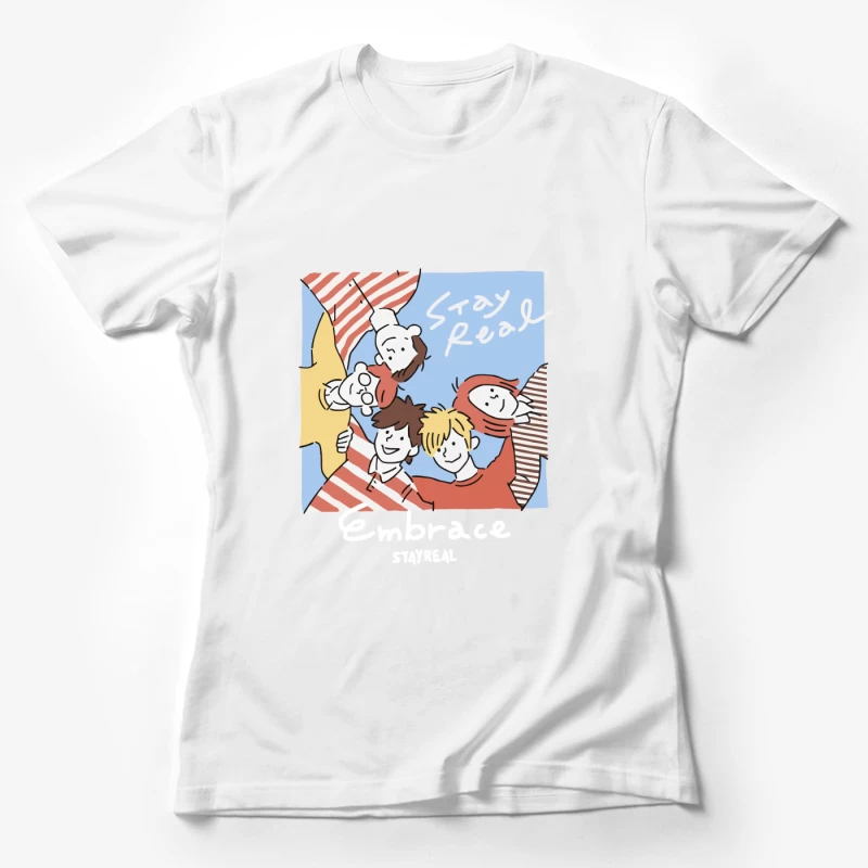 Umarmung und Gemeinschaft Damen T-Shirt