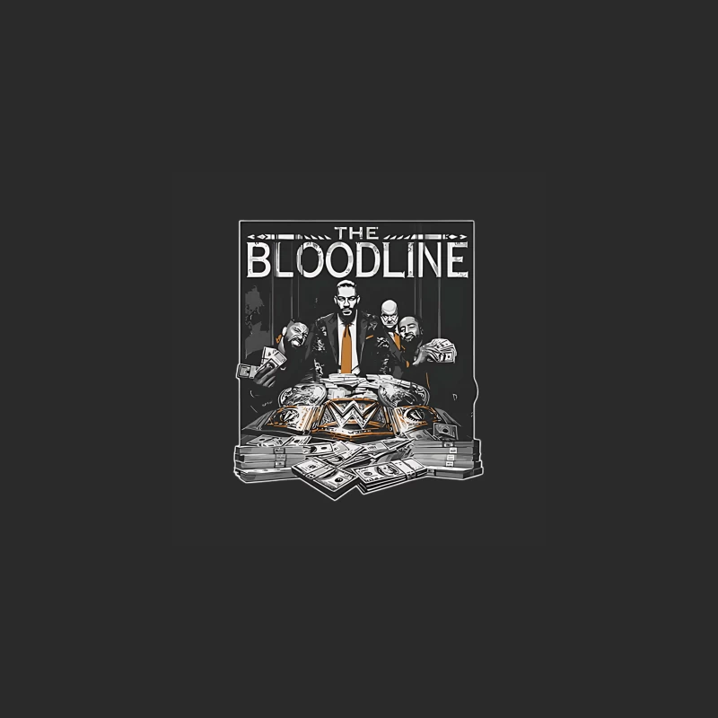 The Bloodline: WWE Championship Money Power Artwork Baseball Cap