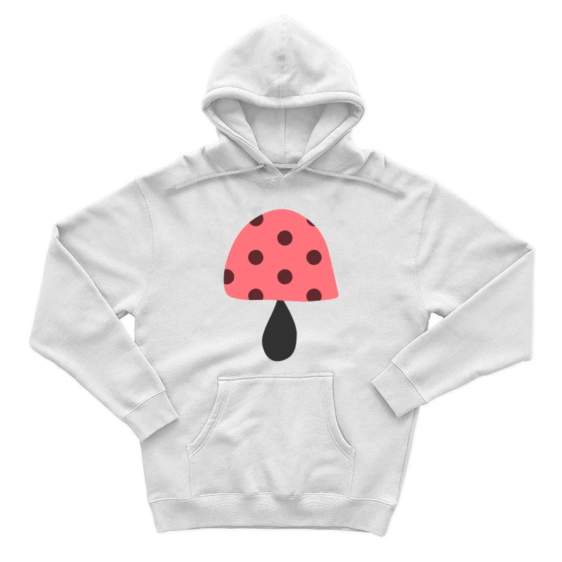 Champignon mignon à pois rouges Homme Sweat à capuche