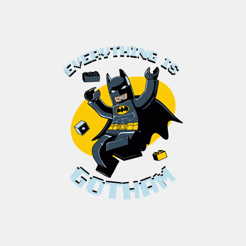 Lego Batman: Everything is Awesome! Male Tank Top