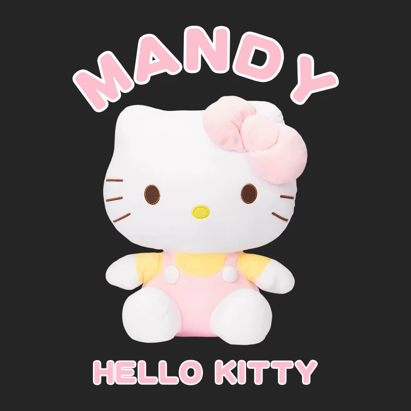 Mandy Hello Kitty in Rosa Herren Pullover Sweatshirt