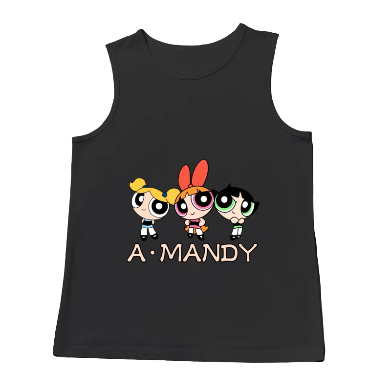 Powerpuff Mädchen Cartoon Herren Tanktops