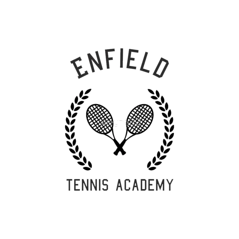 Enfield Tennis Academy 2 Throw Pillow
