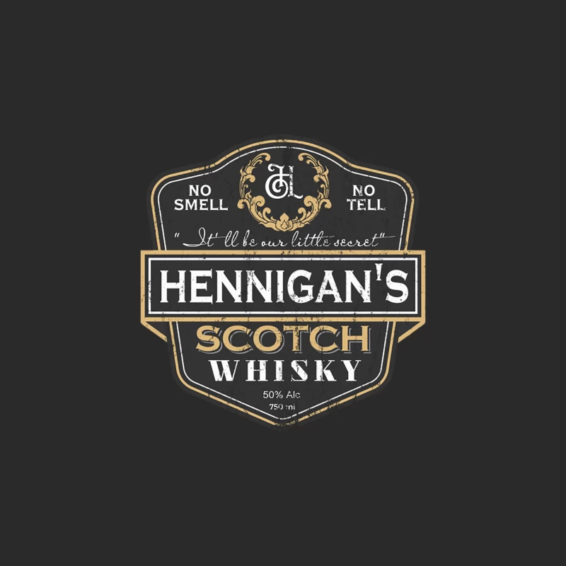 Hennigan_s Scotch, distressed Baseball Cap