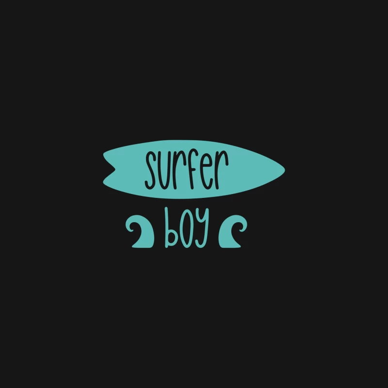 Design Surfer Boy Femme Manches Longues T-Shirt