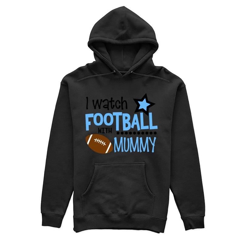 Regarder le football avec maman Femme Sweat à capuche