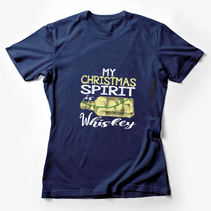 L'esprit de Noël avec Whisky Femme T-Shirt