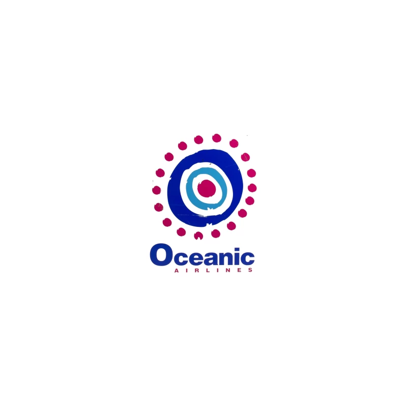 Oceanic Airlanes Desk Mat
