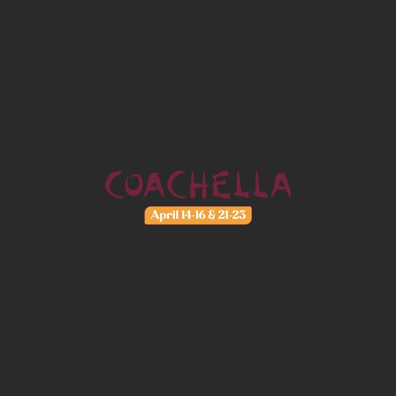 1 COACHELLA VALLEY MUSIC AND ARTS FESTIVAL 2023 Baseball Cap