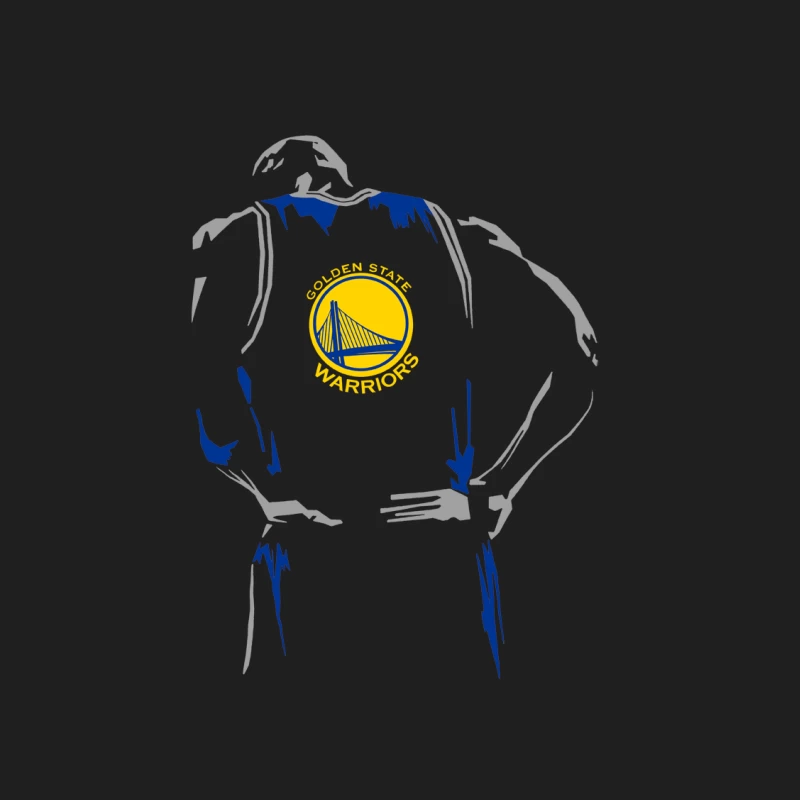 Golden State Warriors Basketball Silhouette Herren Tanktops
