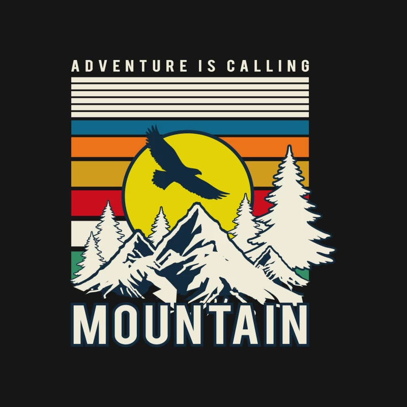 Abenteuer auf dem Berg Herren T-Shirt