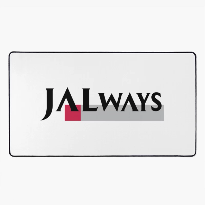 Jal Ways logo Desk Mat