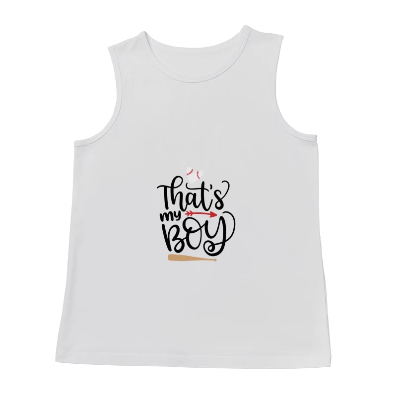 Design de baseball pour garçon Homme Débardeur