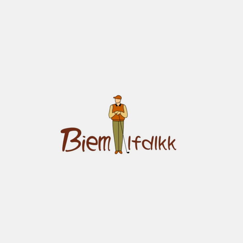 Golfspieler-Logo Herren Tanktops