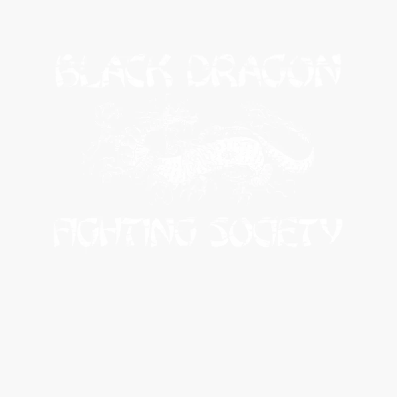 Count Dante Black Dragon Fighting Society, weathered board distress Cotton Tote Bag