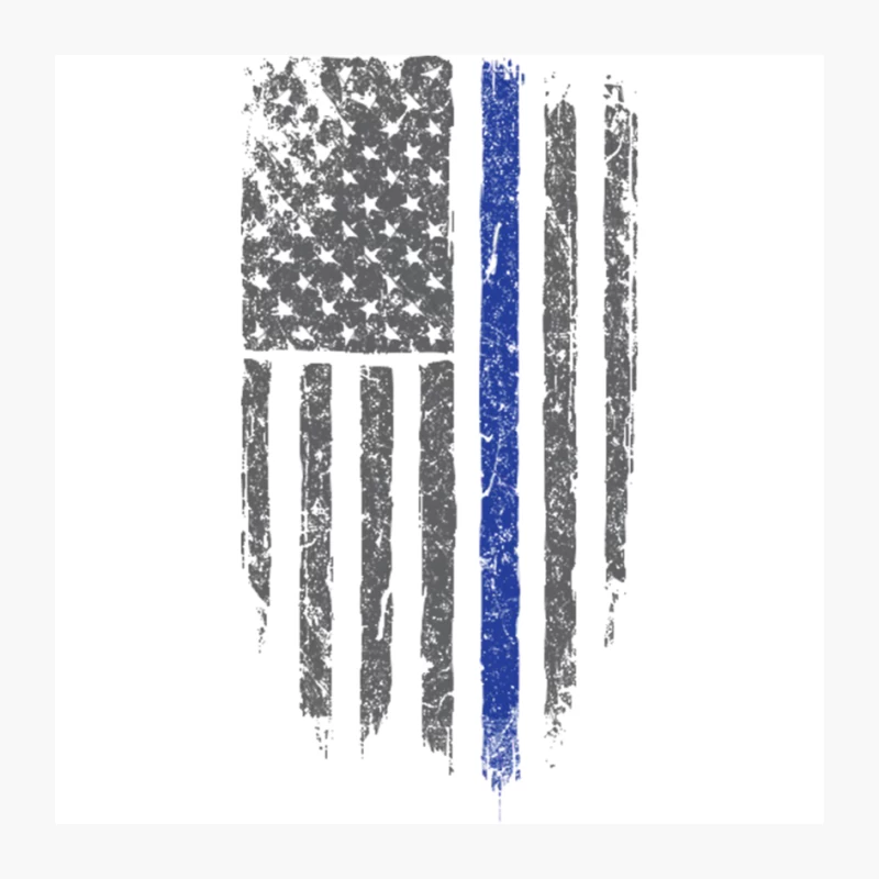 thin Blue Line Pin