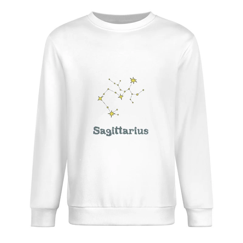 Sagittarius Sternzeichen Illustration Herren Pullover Sweatshirt