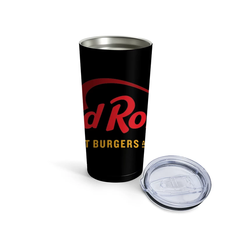 Red Robin Gourmet Burgers and Brews Restaurant Logo Travel Mug