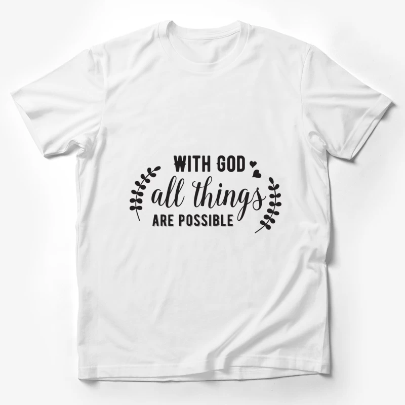 Possibilités infinies avec foi Homme T-Shirt