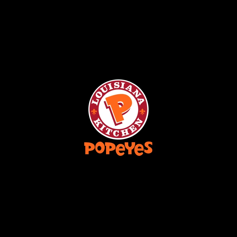 Popeyes Louisiana Kitchen Restaurant Logo Design Coffee Mug