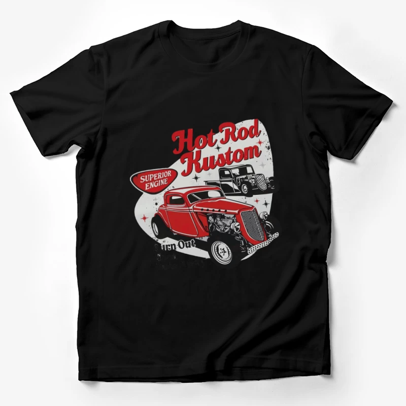 Hot Rod Kustom Design mit klassischem Auto Herren T-Shirt