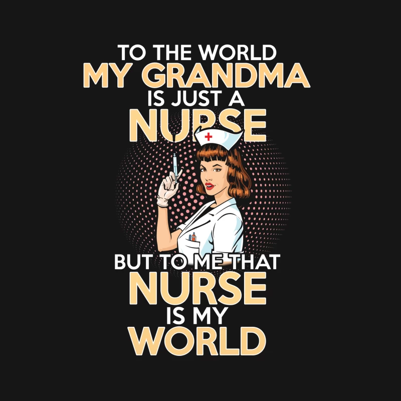 Hommage à une grand-mère infirmière Homme T-Shirt