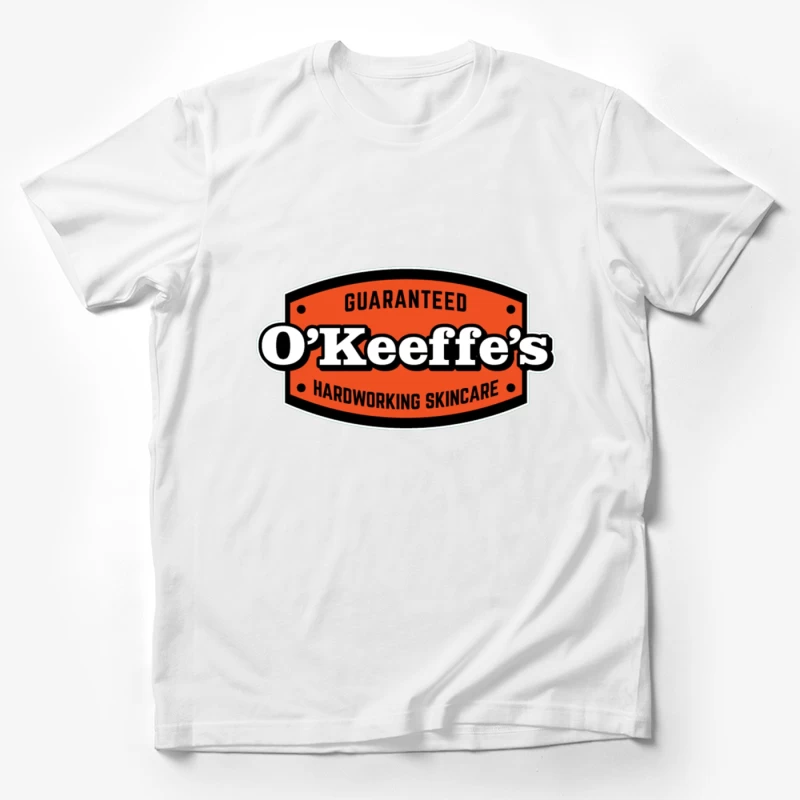 O'Keeffe's Hardworking Skincare Brand Logo Male T-Shirt