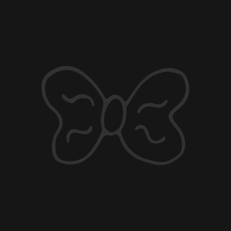 Noeud papillon minimaliste Femme T-Shirt