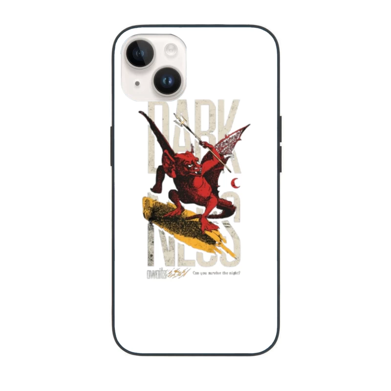 Dark Souls Red Demon Fantasy Gaming Art iPhone Case