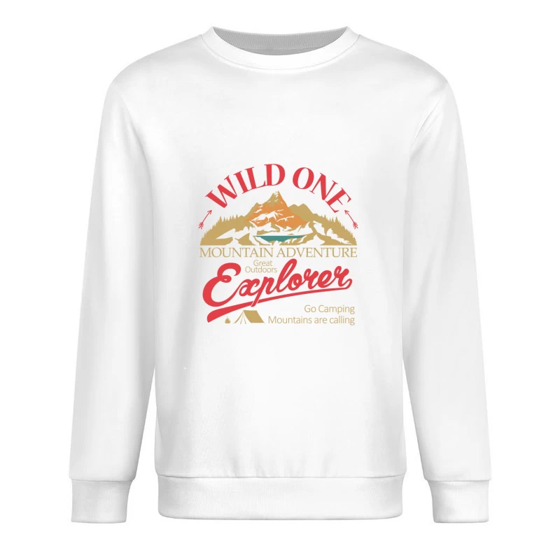 Entdecker der Bergabenteuer Herren Pullover Sweatshirt
