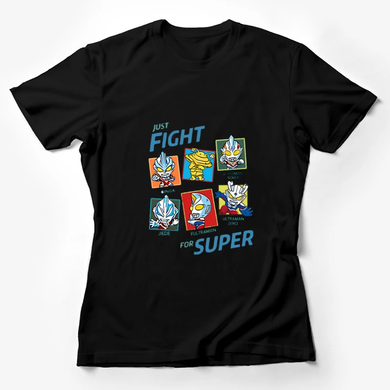 Design de super-héros Ultraman Femme T-Shirt