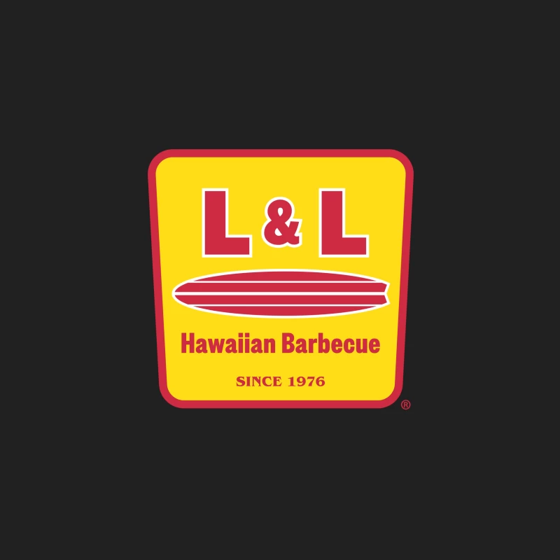 L&L Hawaiian Barbecue: Iconic Fast Food Logo Since 1976 Bucket Hat