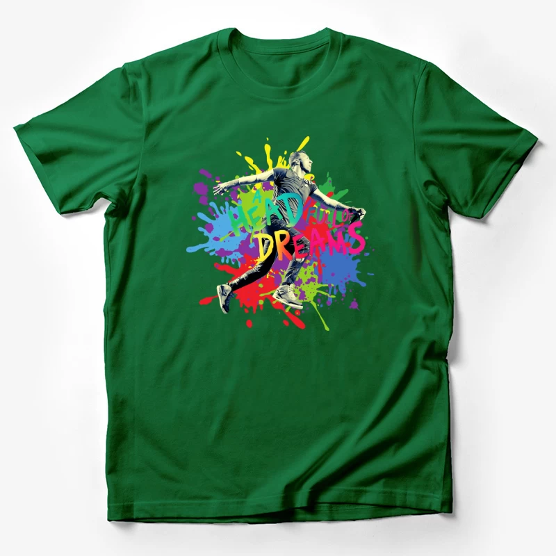 Coldplay Splash Color Male T-Shirt