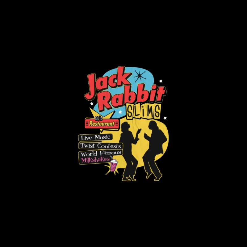 Jack Rabbit Slims Diner 3 iPhone Case