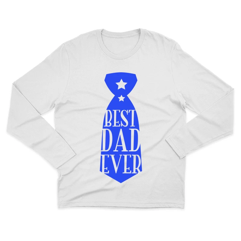 Meilleur Papa Jamais Homme Manches Longues T-Shirt