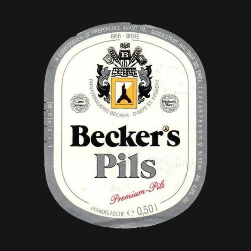 Becker's Beer Male T-Shirt